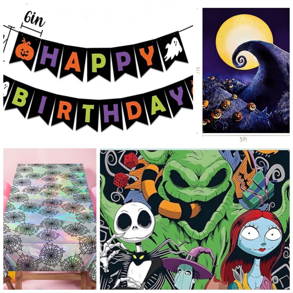 Nightmare Before Christmas Birthday Party Decorations